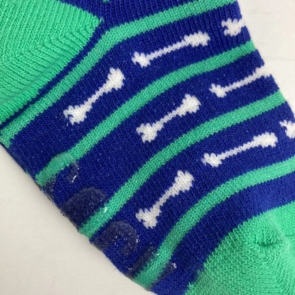 Sock It to Me NWT Arch-eology Junior Crew Socks Ages 1-2 Toddler Baby Dinosaur